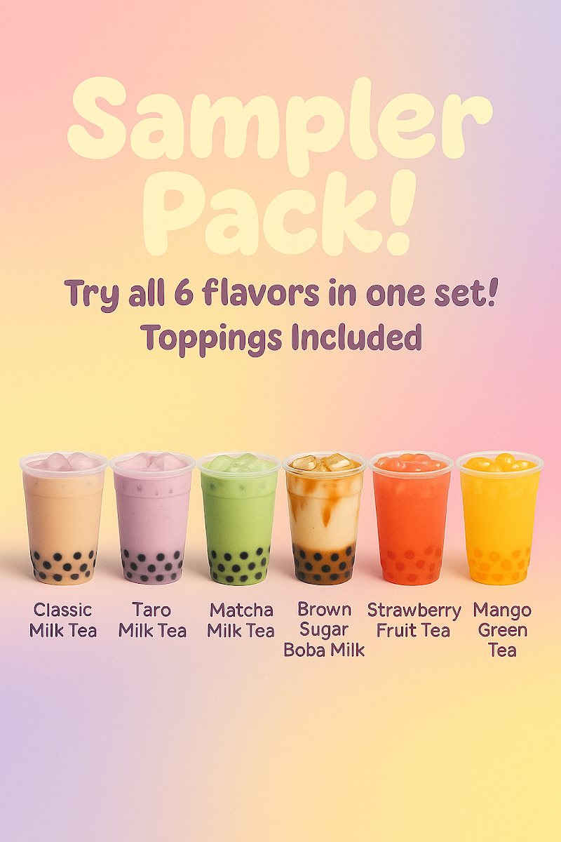 Menu, Mr.Boba