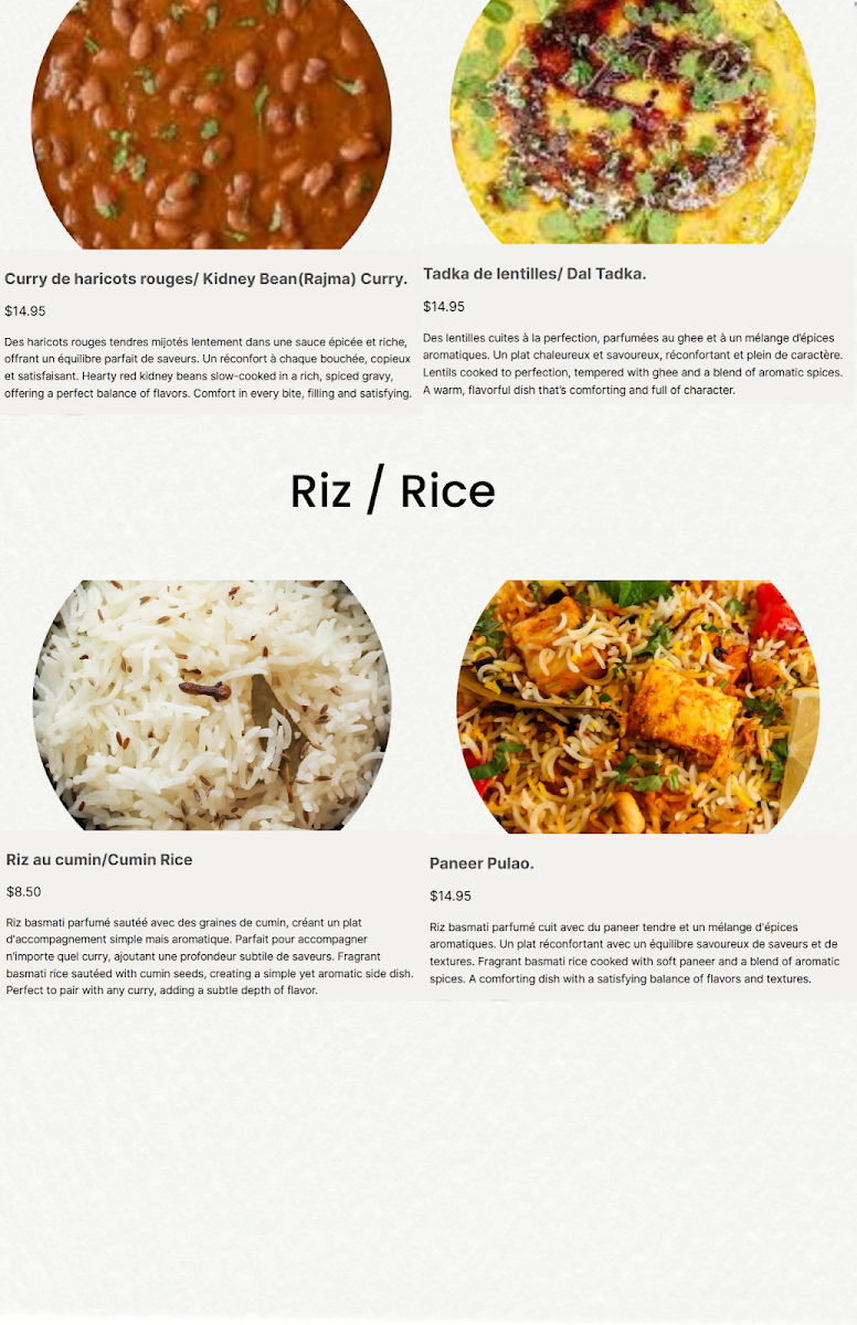 Menu photo 1