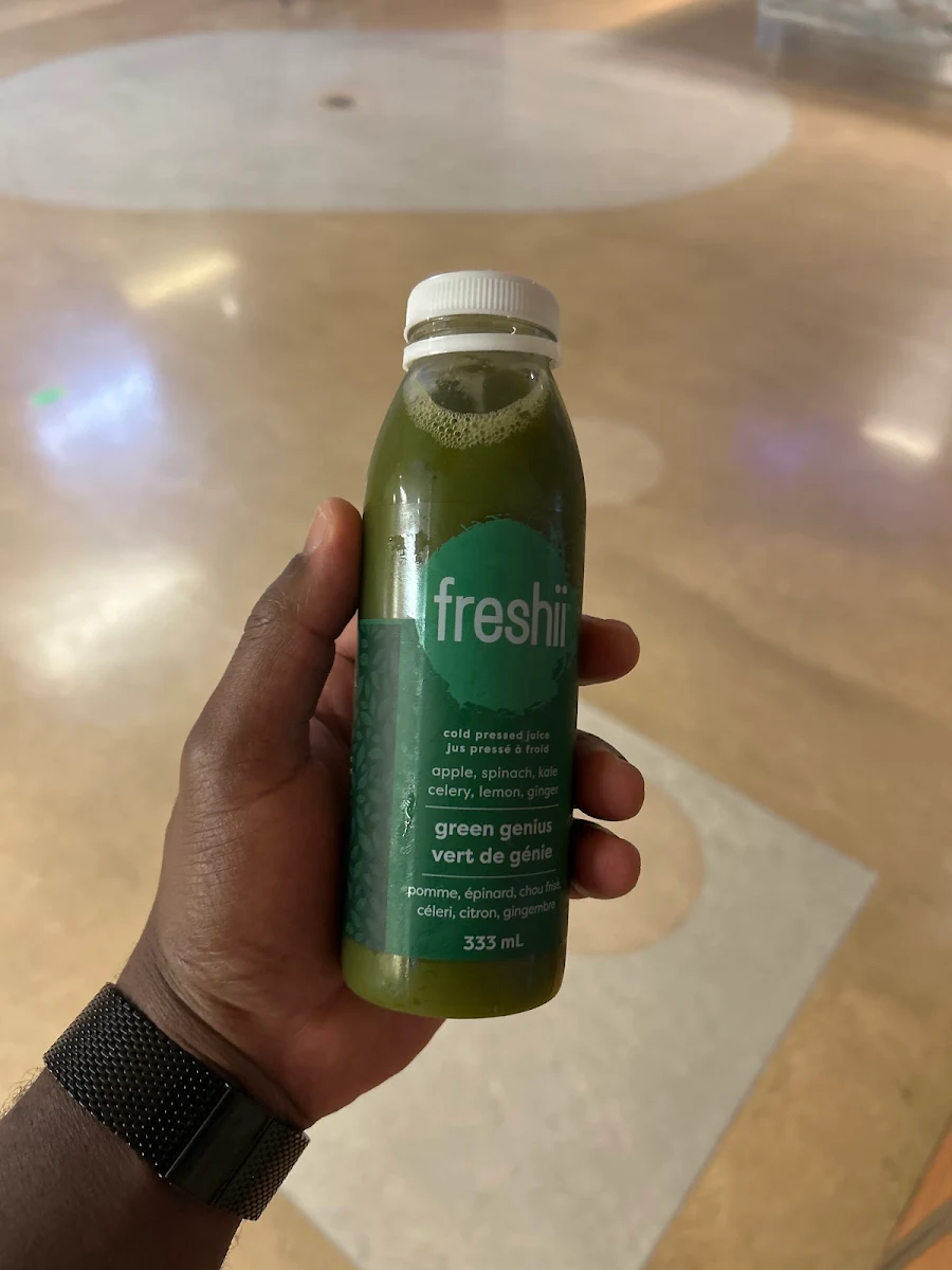 Menu, Freshii