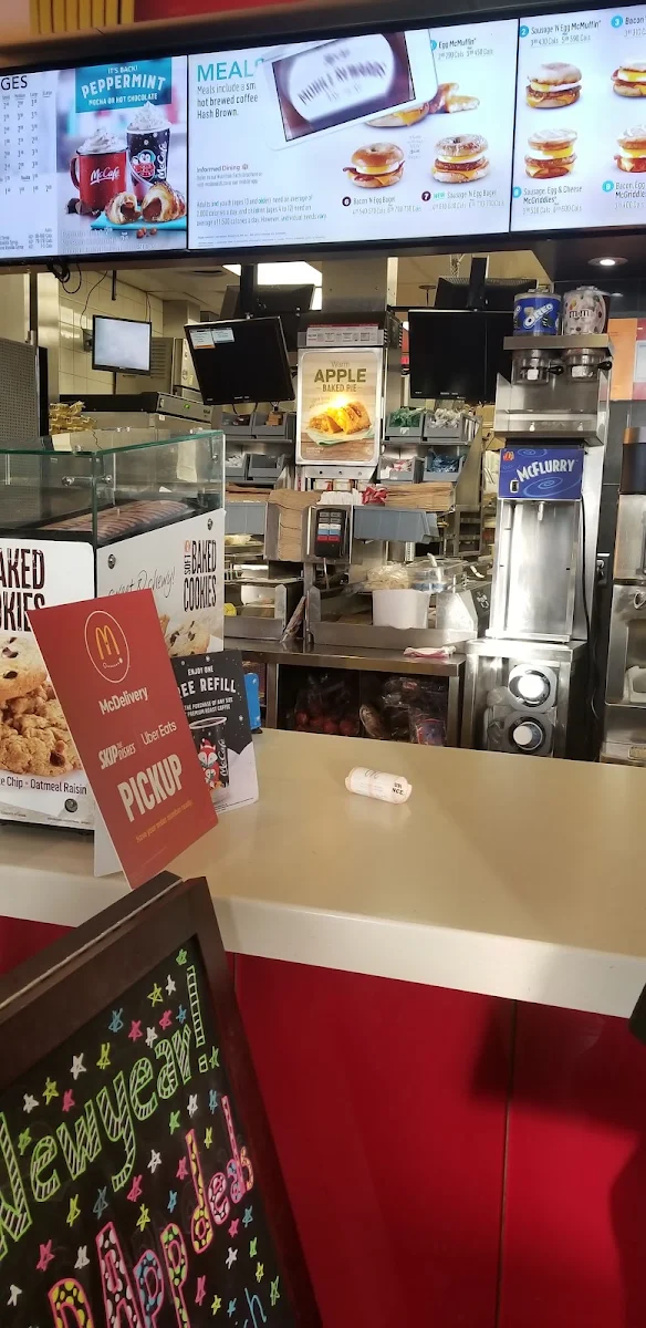 Menu, McDonald's