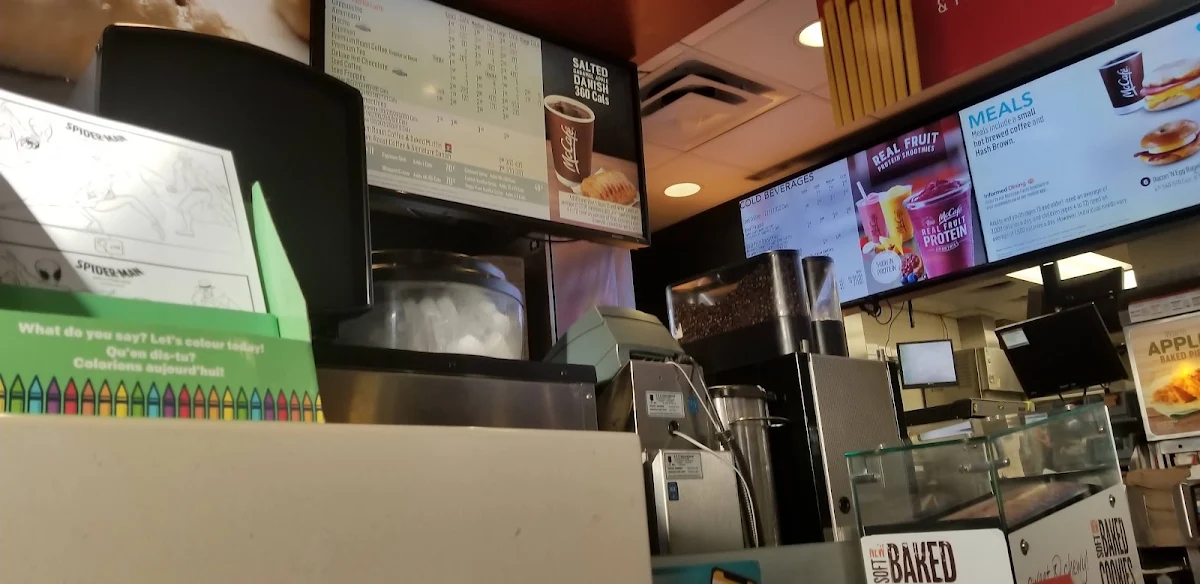 Menu, McDonald's