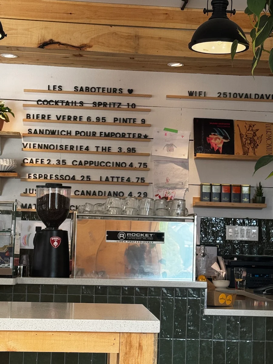 Menu, Les Saboteurs