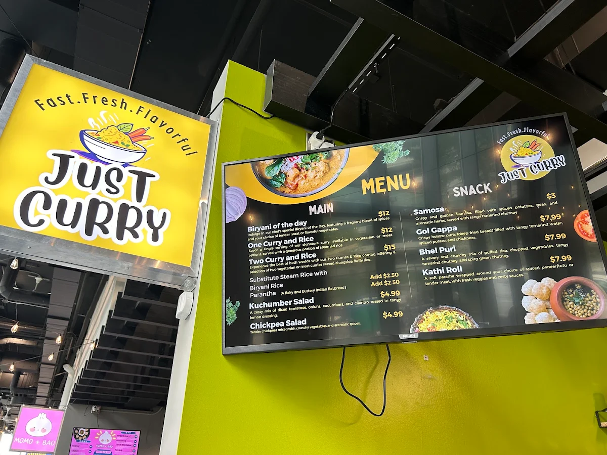Menu, Food Hall TO
