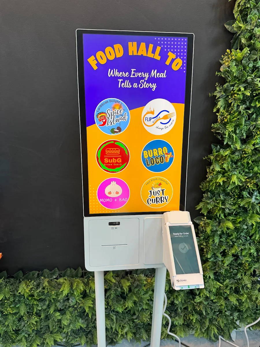 Menu, Food Hall TO