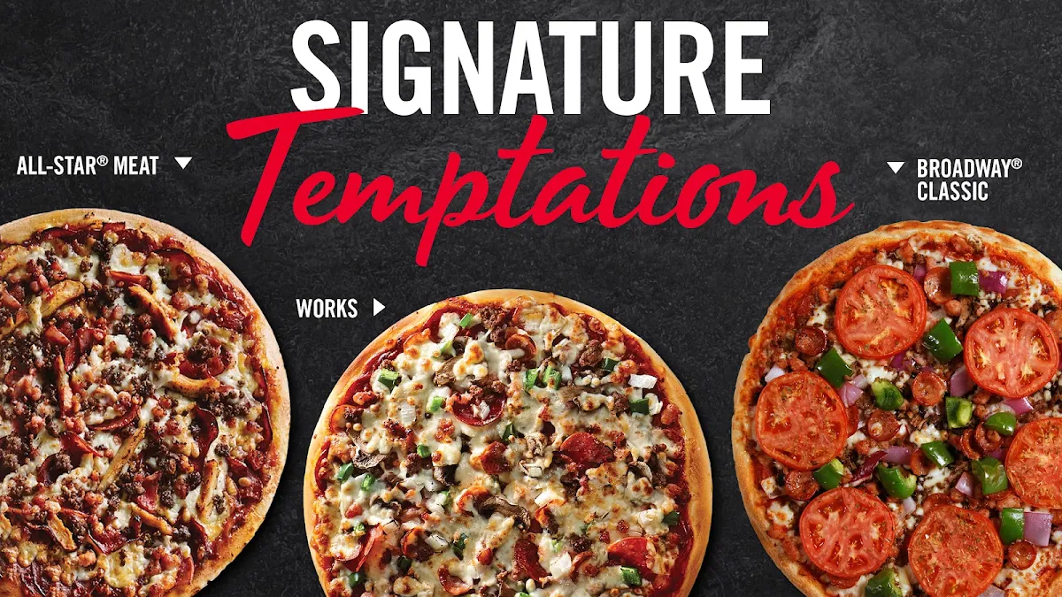 Menu, Pizza Delight