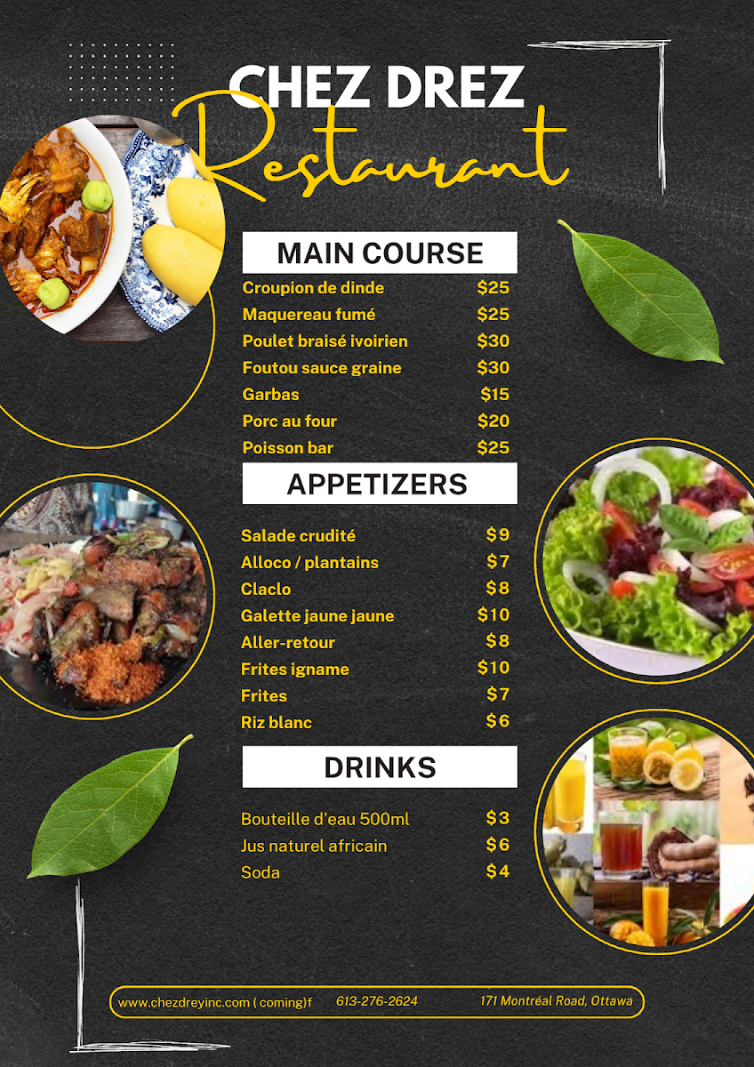 Menu photo 1