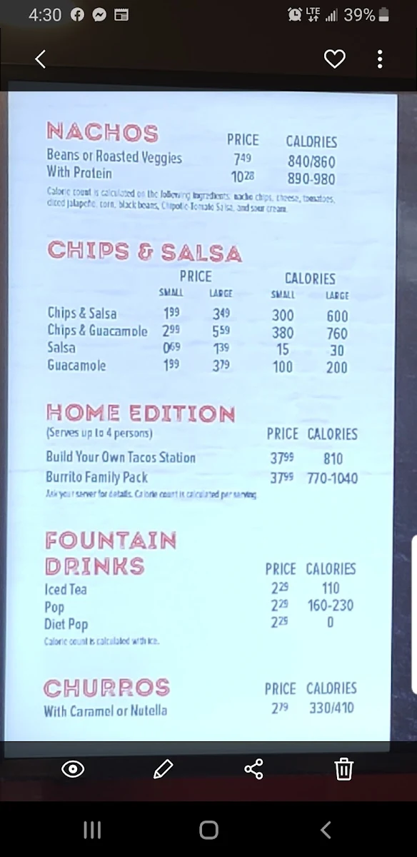 Menu photo 1