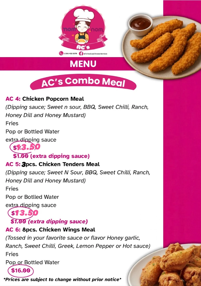 Menu photo 1