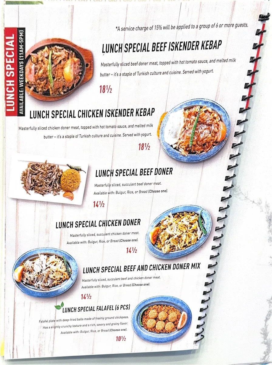 Menu photo 1