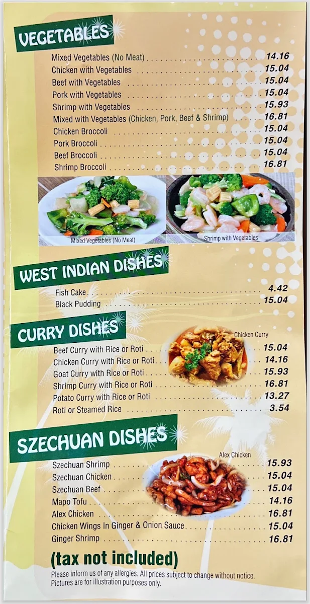 Menu photo 1