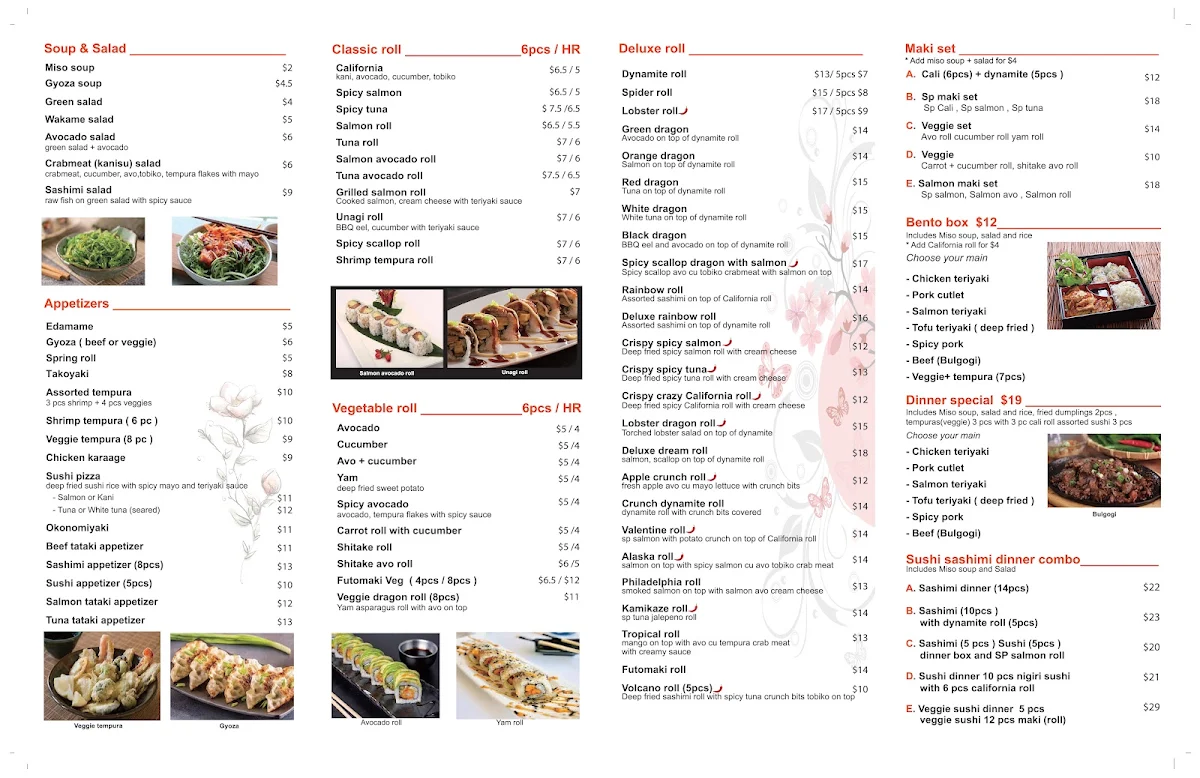 Menu photo 1