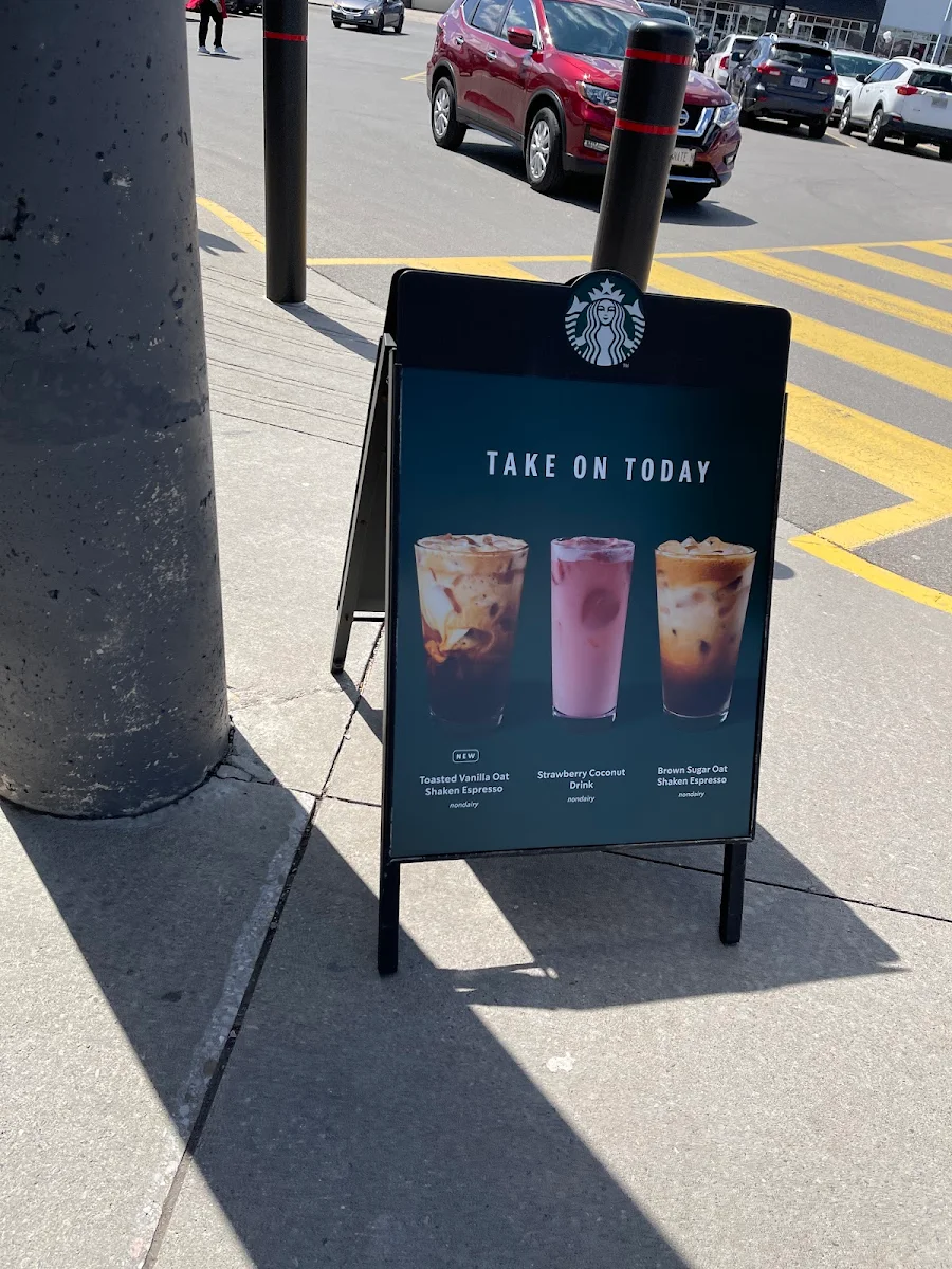 Menu, Starbucks Coffee Company