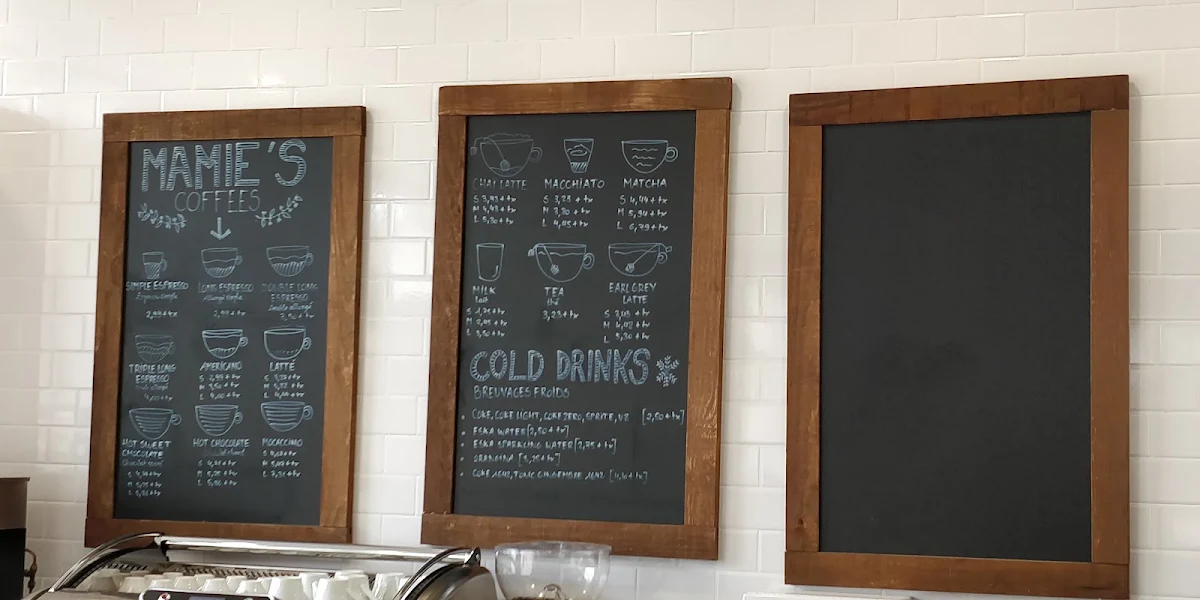 Menu, Mamie Clafoutis Ottawa