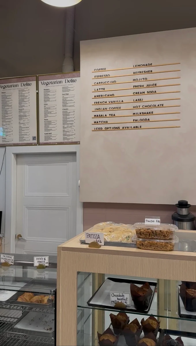 Menu, Vegetarian Delite Bakery Café - VDB Café