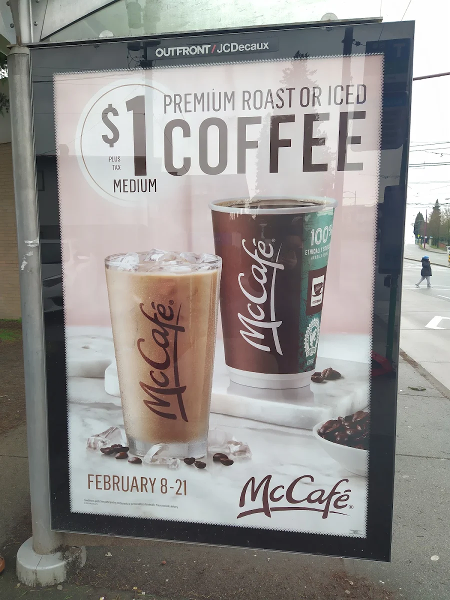 Menu, McDonald's