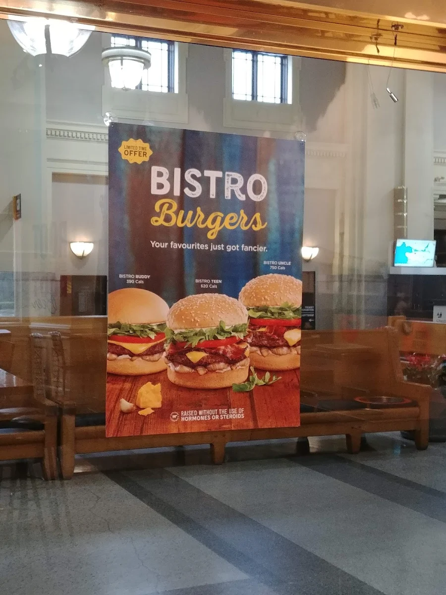 Menu, A&W Canada