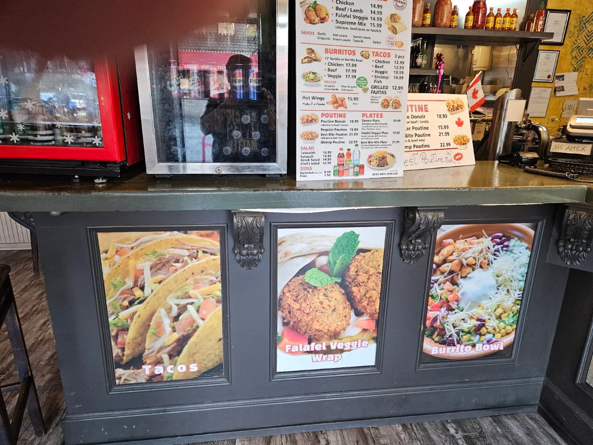 Menu, BEST BITE DONAIR