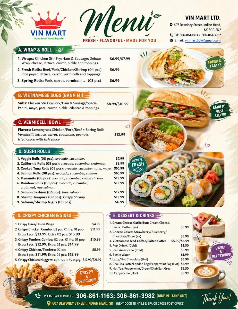 Menu photo 1