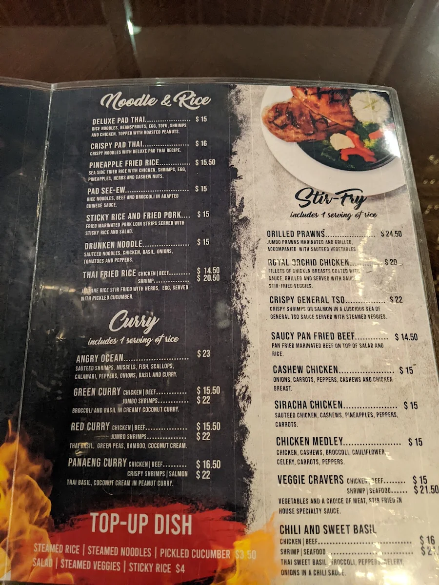 Menu, Micah Bistro