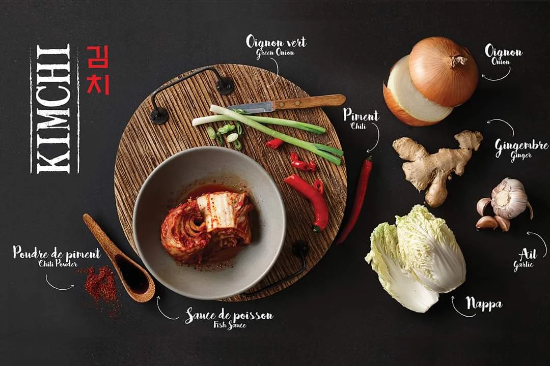 Menu, Kim Chi - Korean Delight