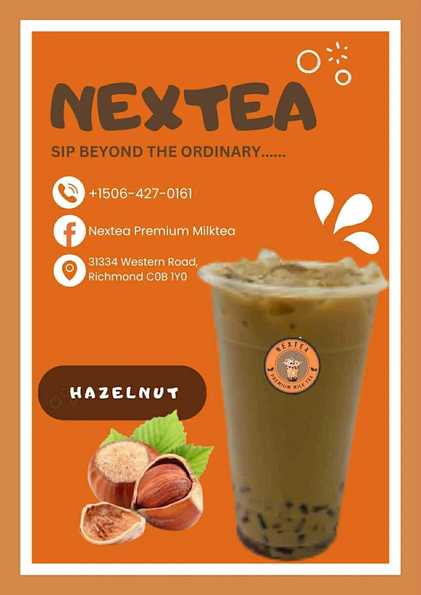 Menu, Nextea Premium Milktea