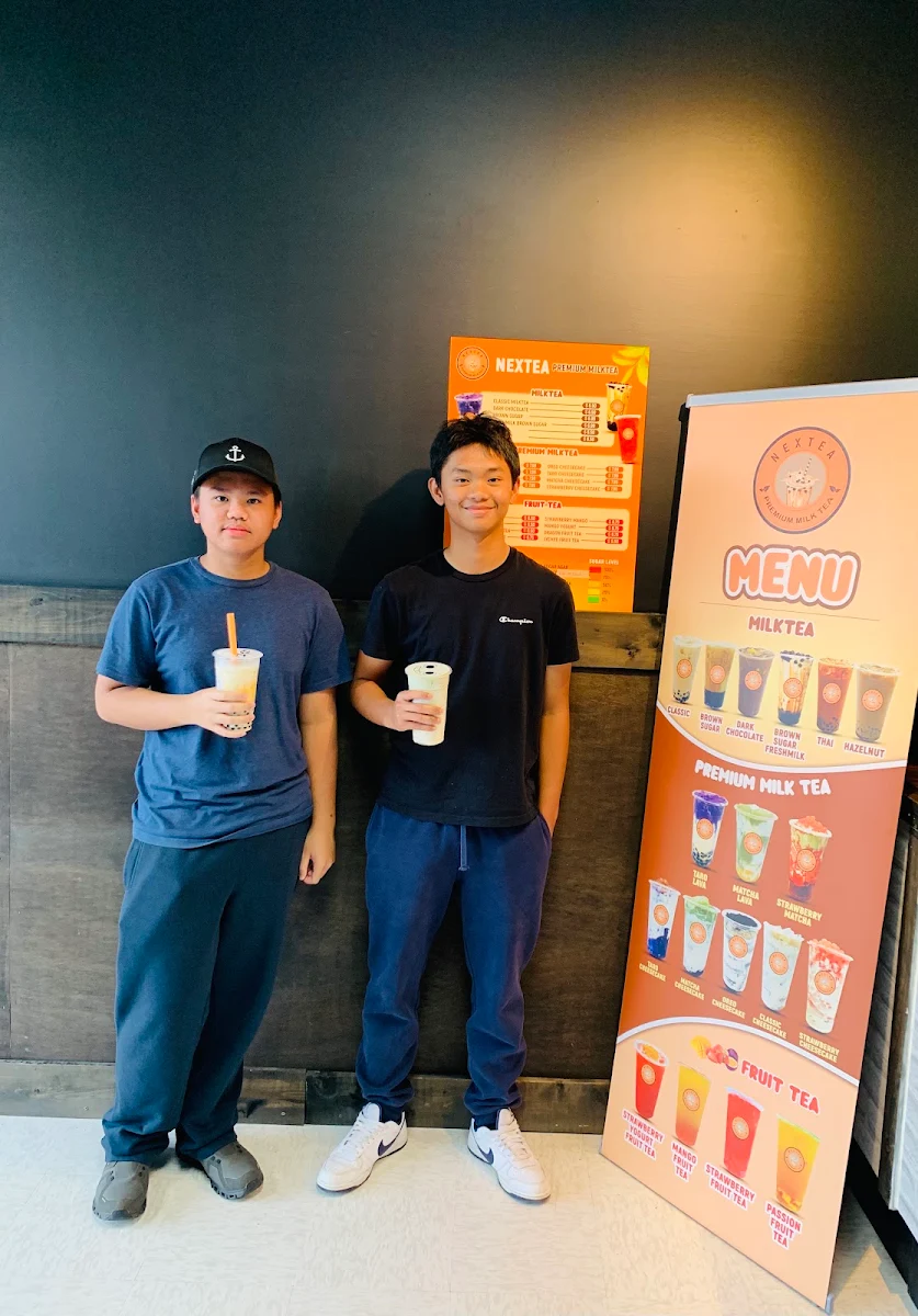 Menu, Nextea Premium Milktea