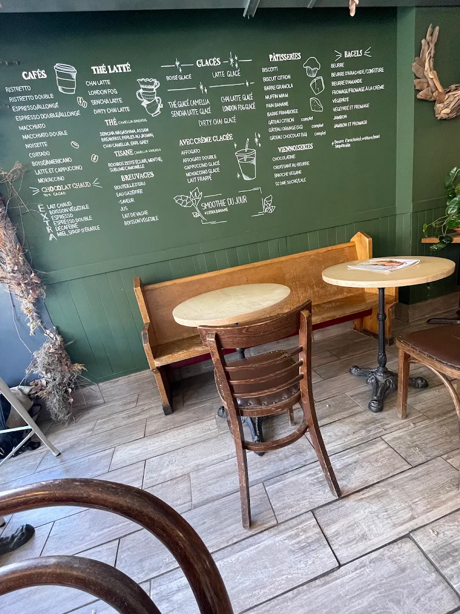 Menu, Café des Bois