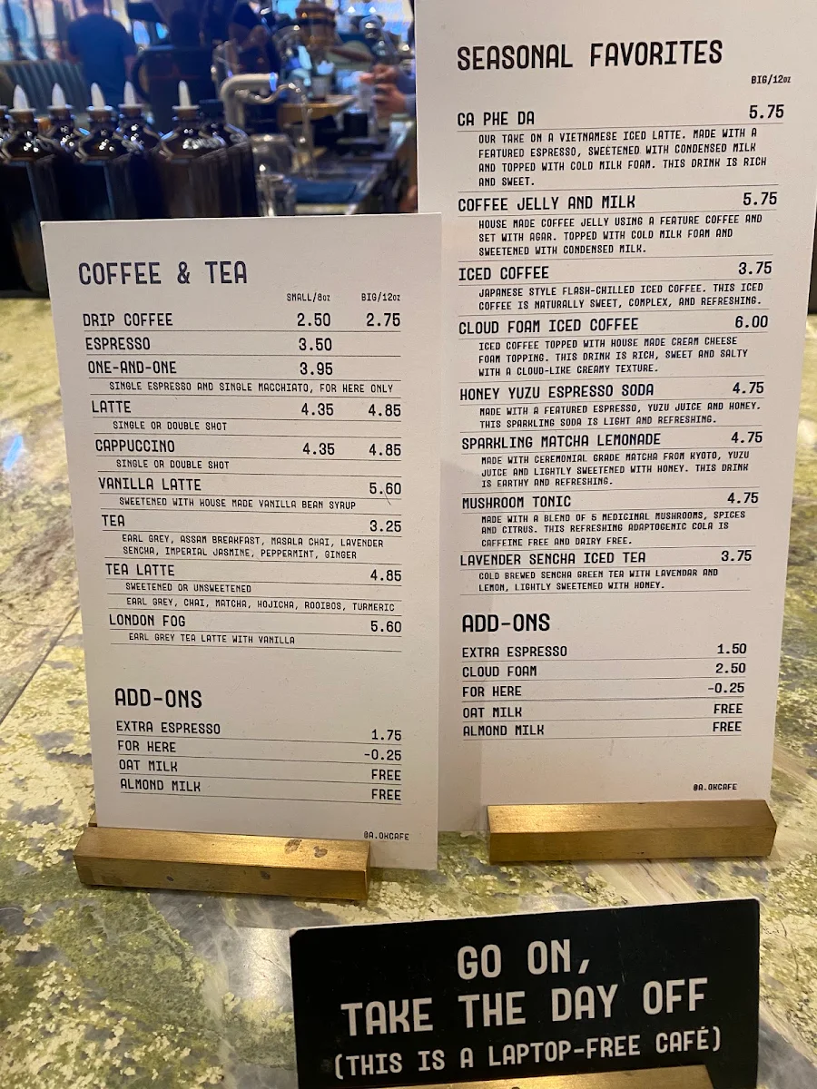 Menu photo 1