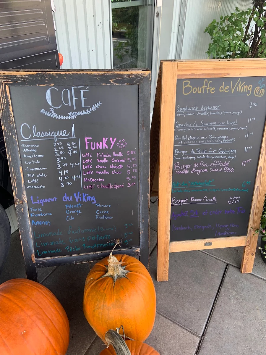 Menu, Jeff Le boulanger