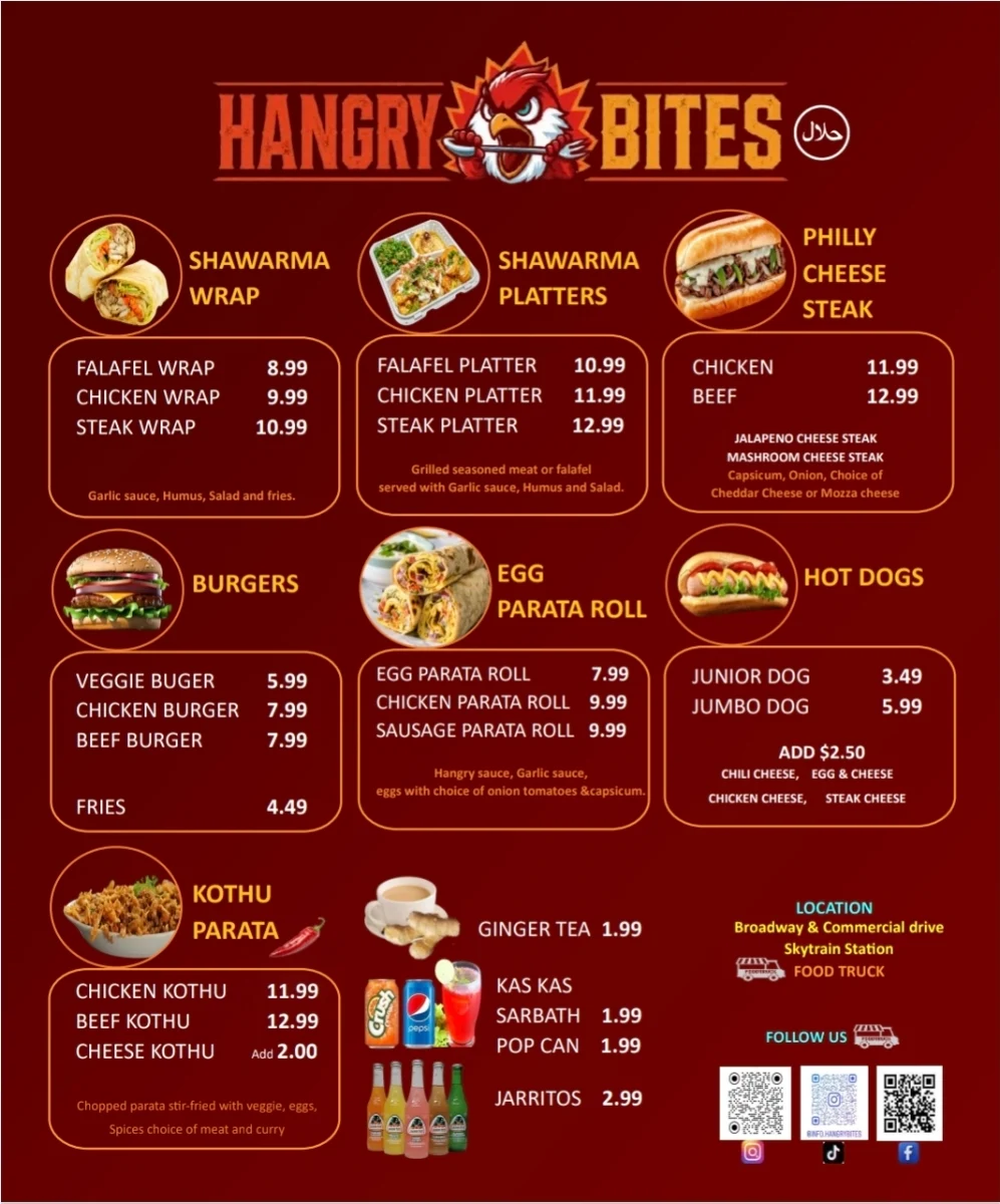 Hangry Bites (food truck) cover