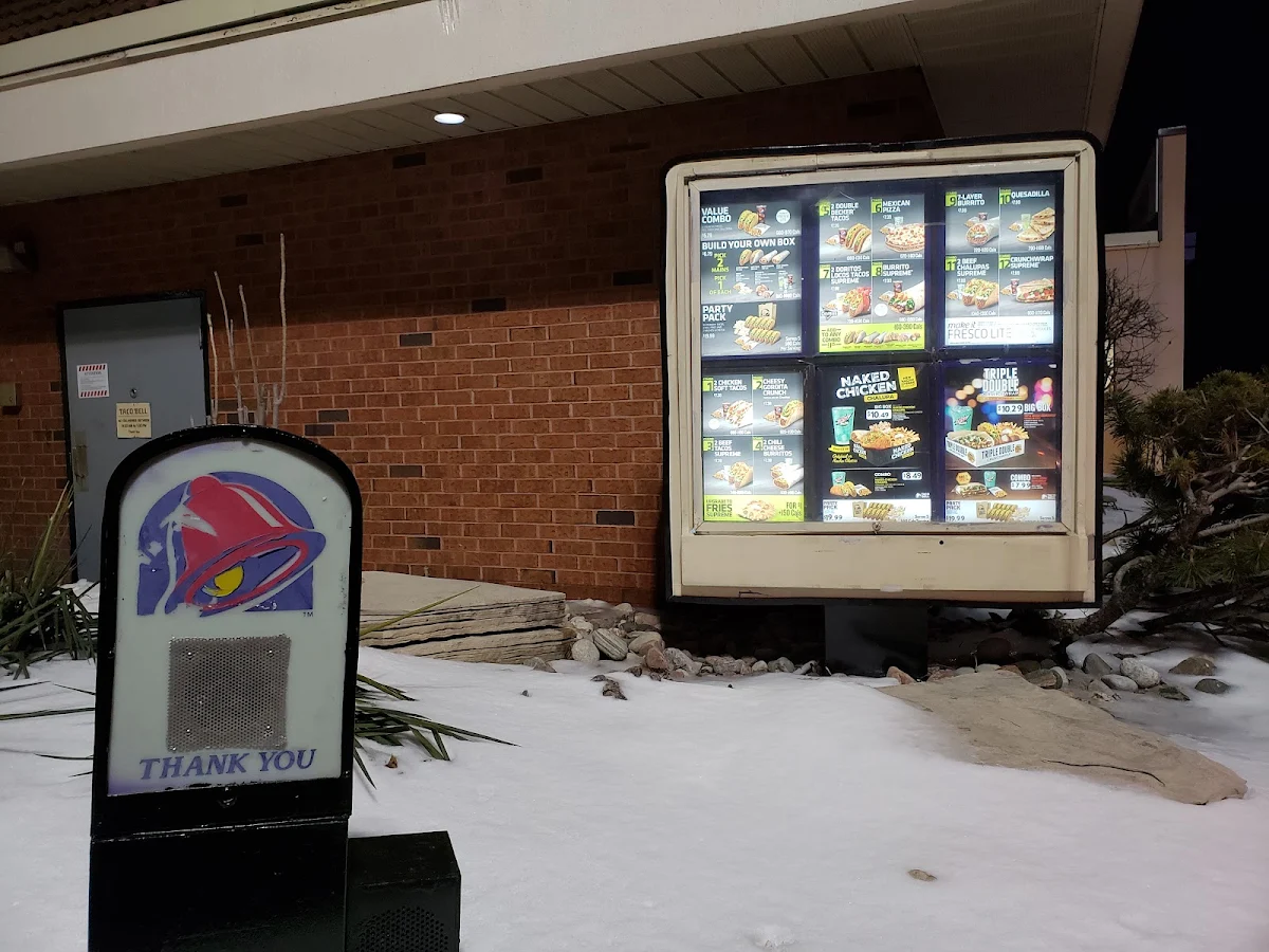 Menu, Taco Bell