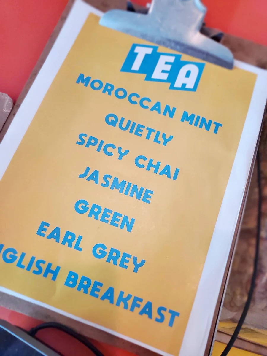 Menu, Love Buzz Coffee