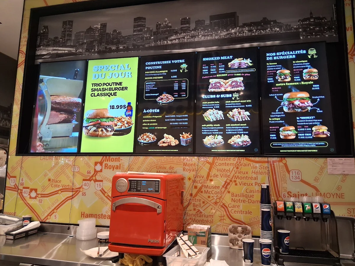 Menu, Rock'N Deli CF Fairview