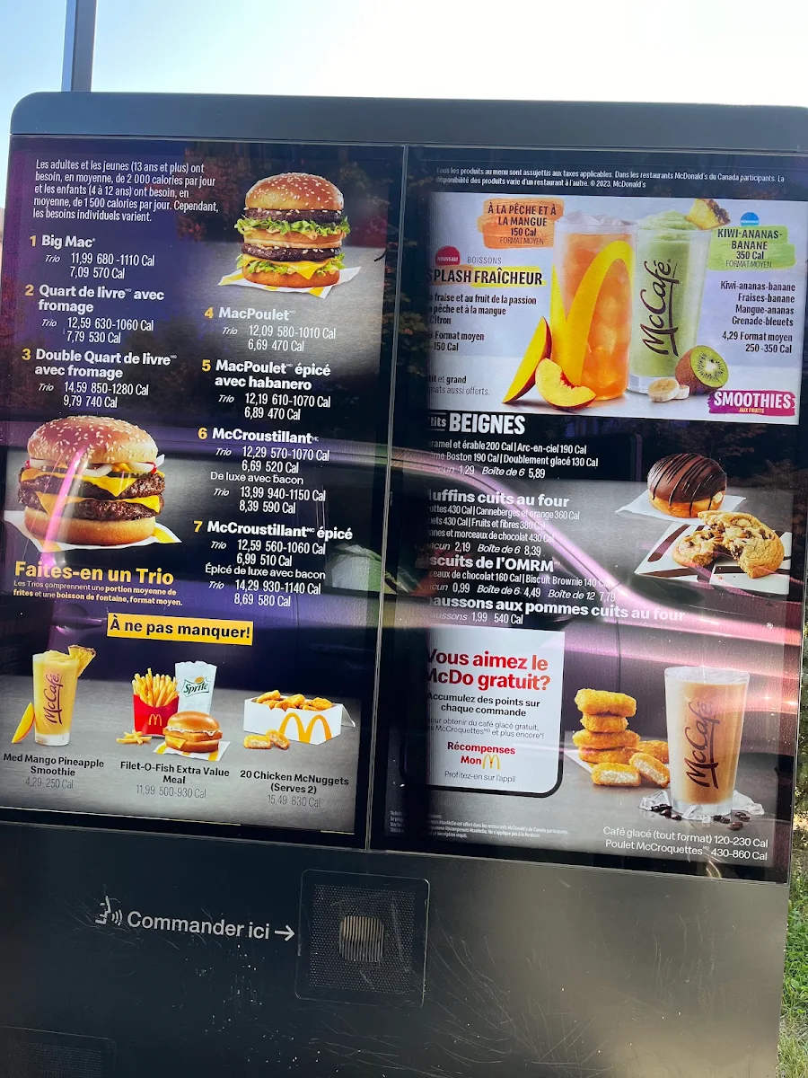 Menu photo 1