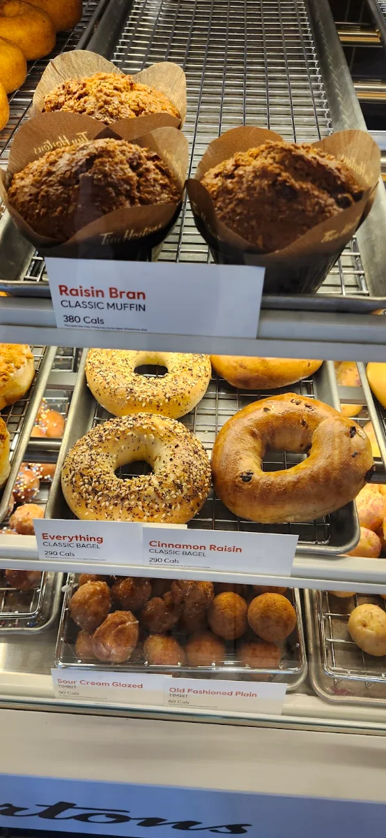 Menu, Tim Hortons