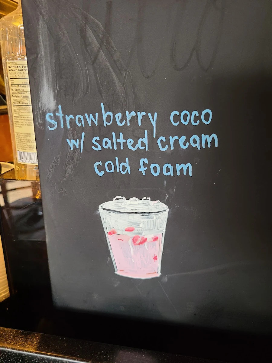 Menu, Starbucks Coffee Company