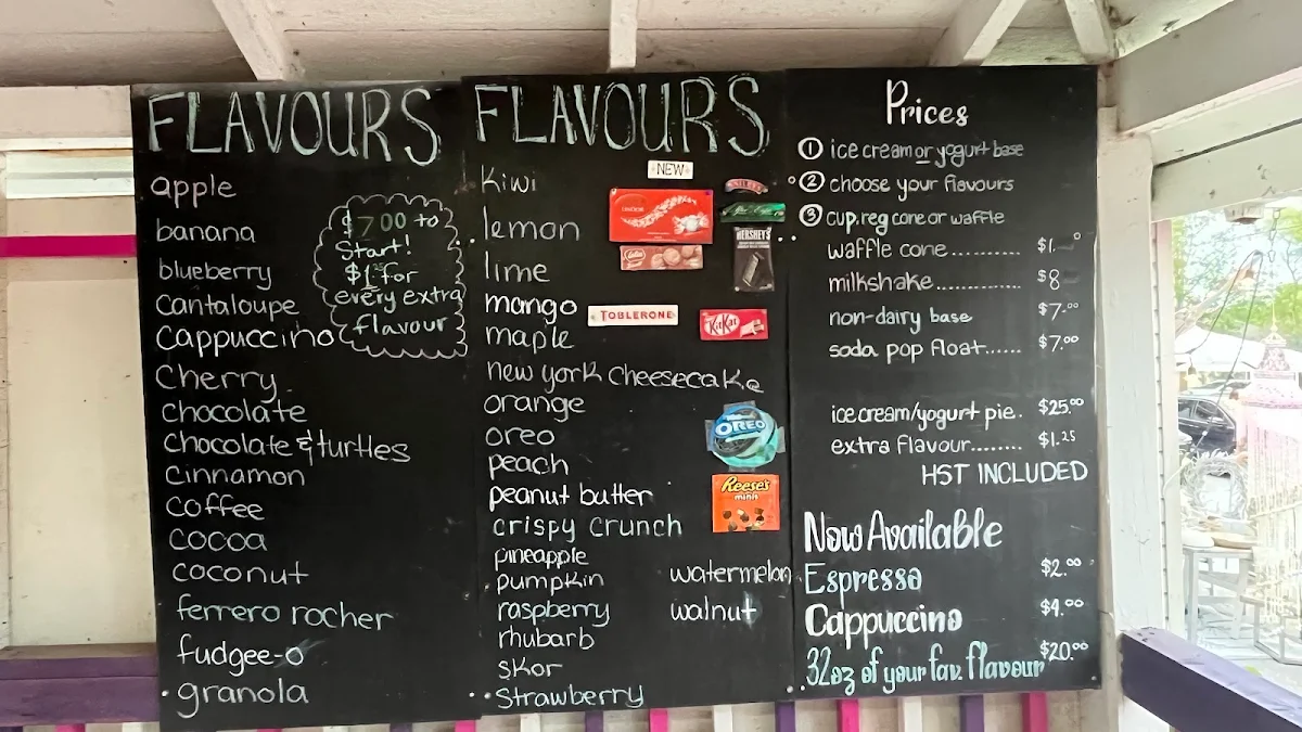 Menu, Mr. Norm's Nephew