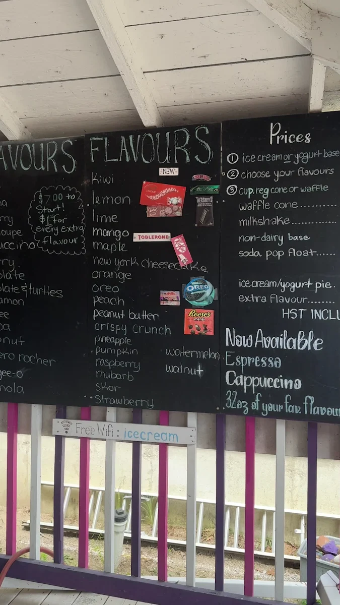 Menu, Mr. Norm's Nephew