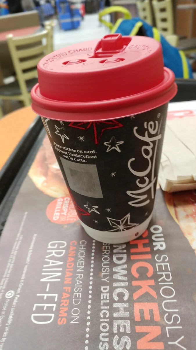 Menu, McDonald's