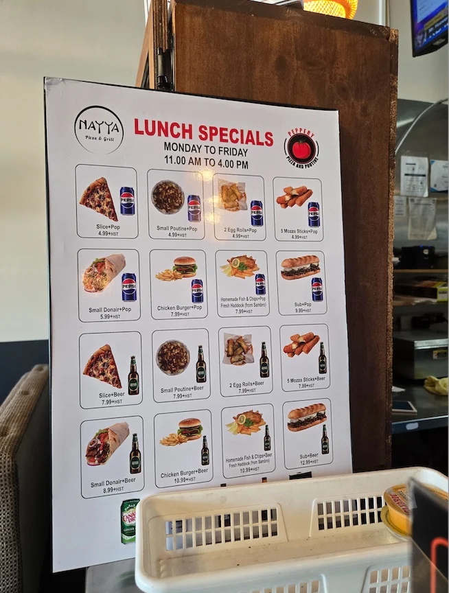 Menu photo 1