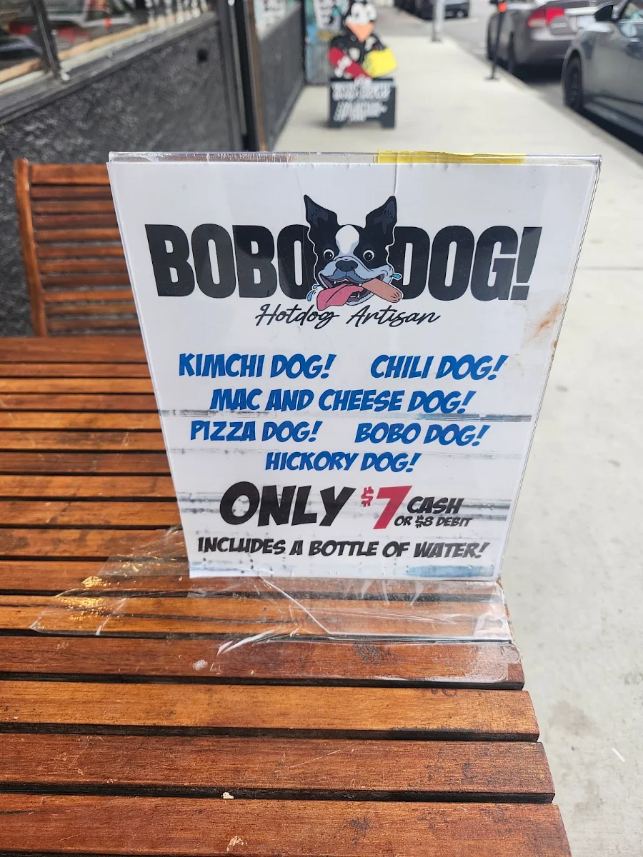Menu, Bobo dog