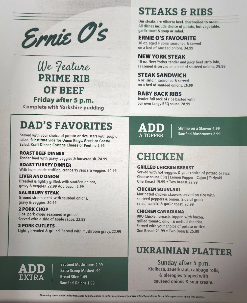 Menu photo 1