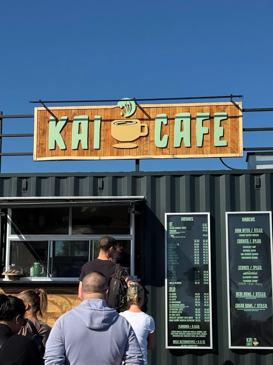 Menu, Kai Cafe