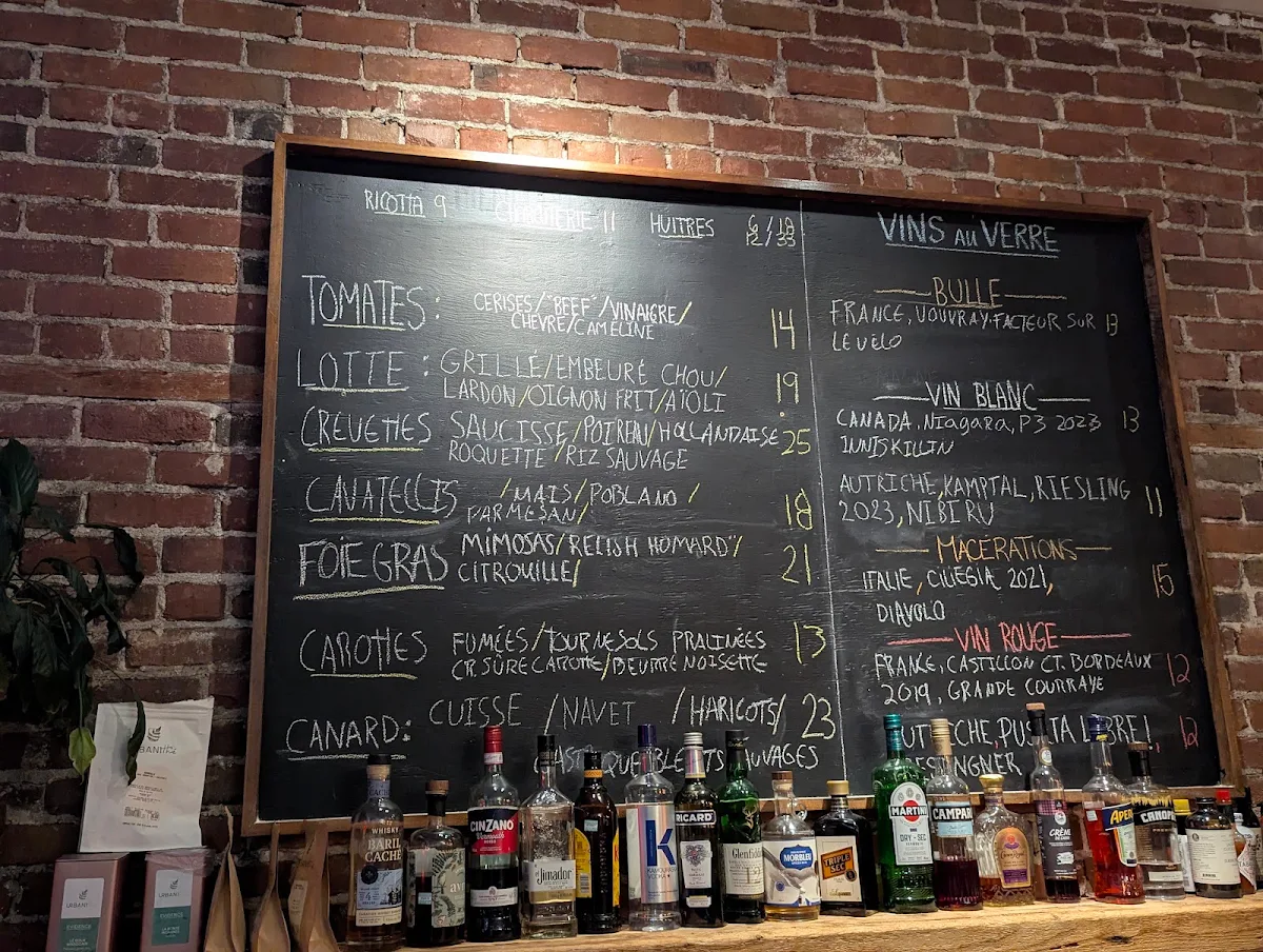 Menu, Épi, buvette de quartier