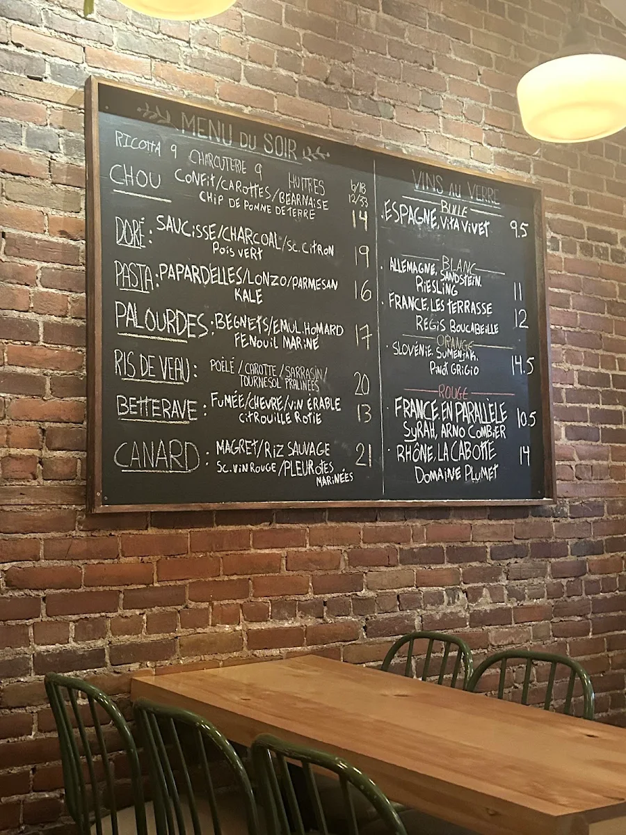 Menu, Épi, buvette de quartier