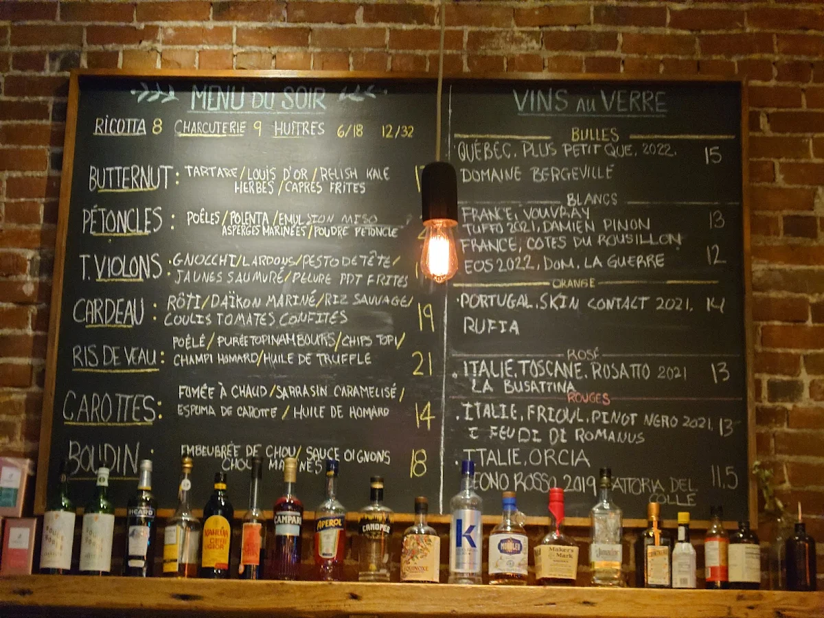Menu, Épi, buvette de quartier