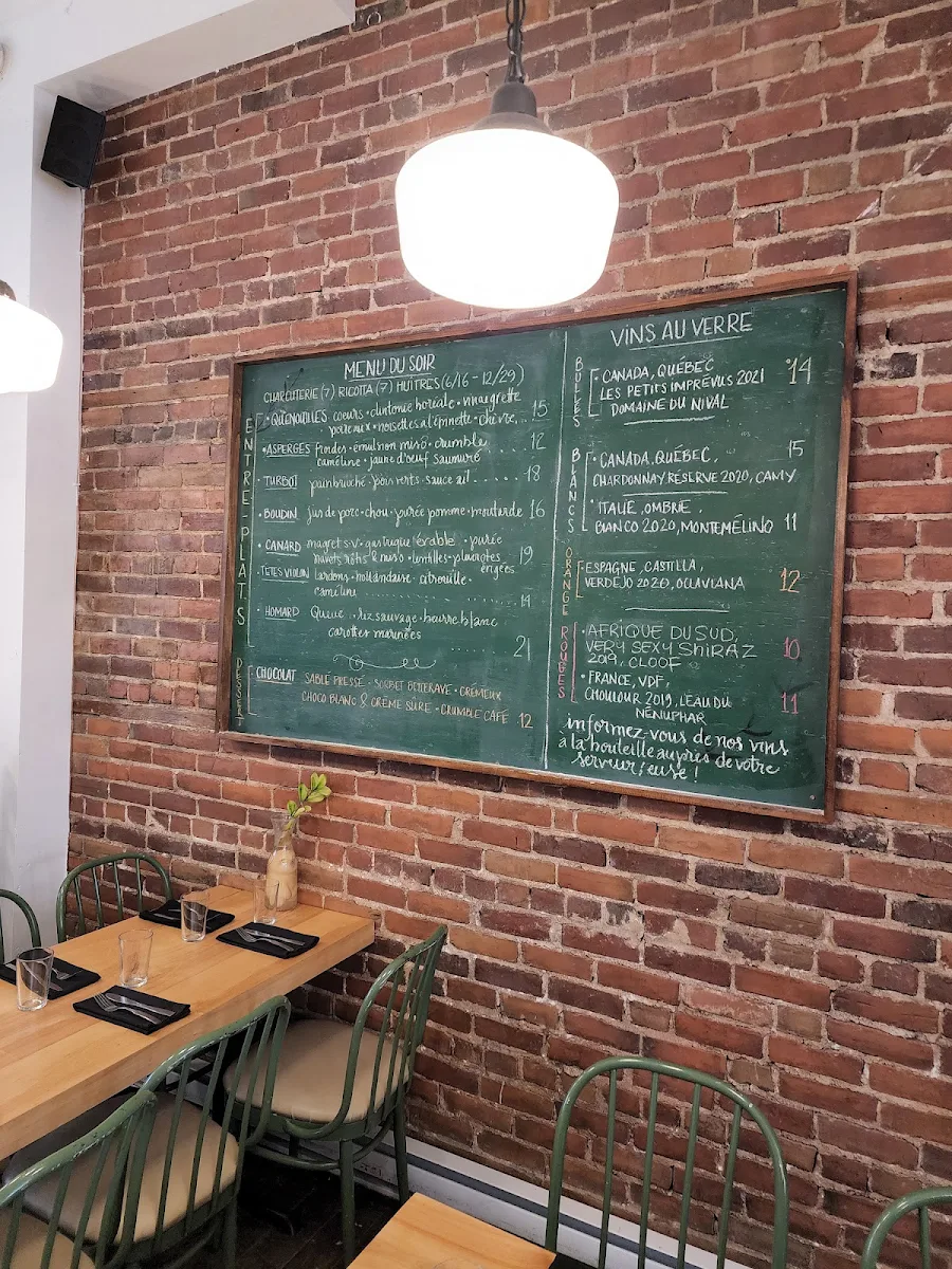 Menu, Épi, buvette de quartier