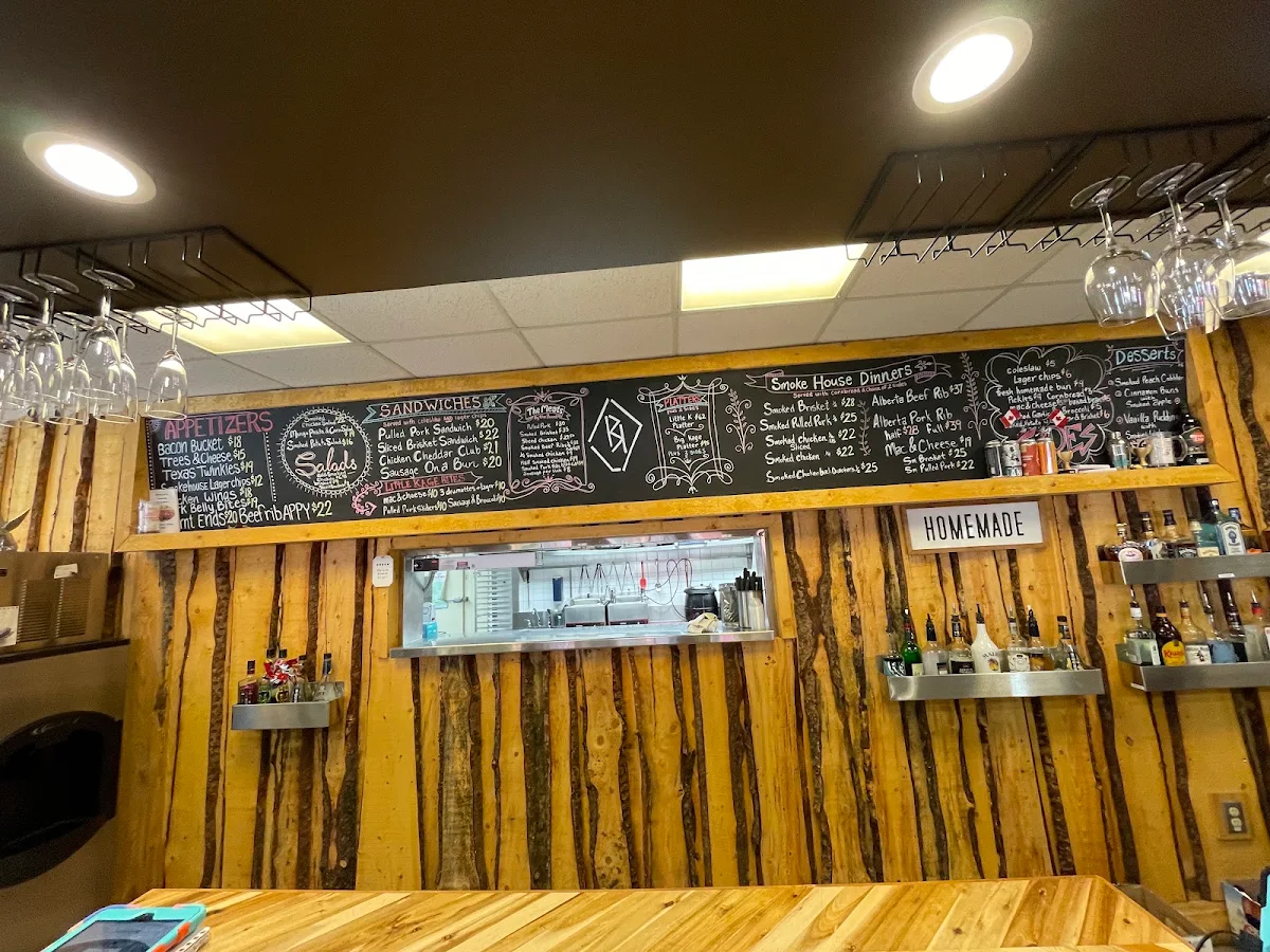 Menu, Rusty Kage Smokehouse & Grill