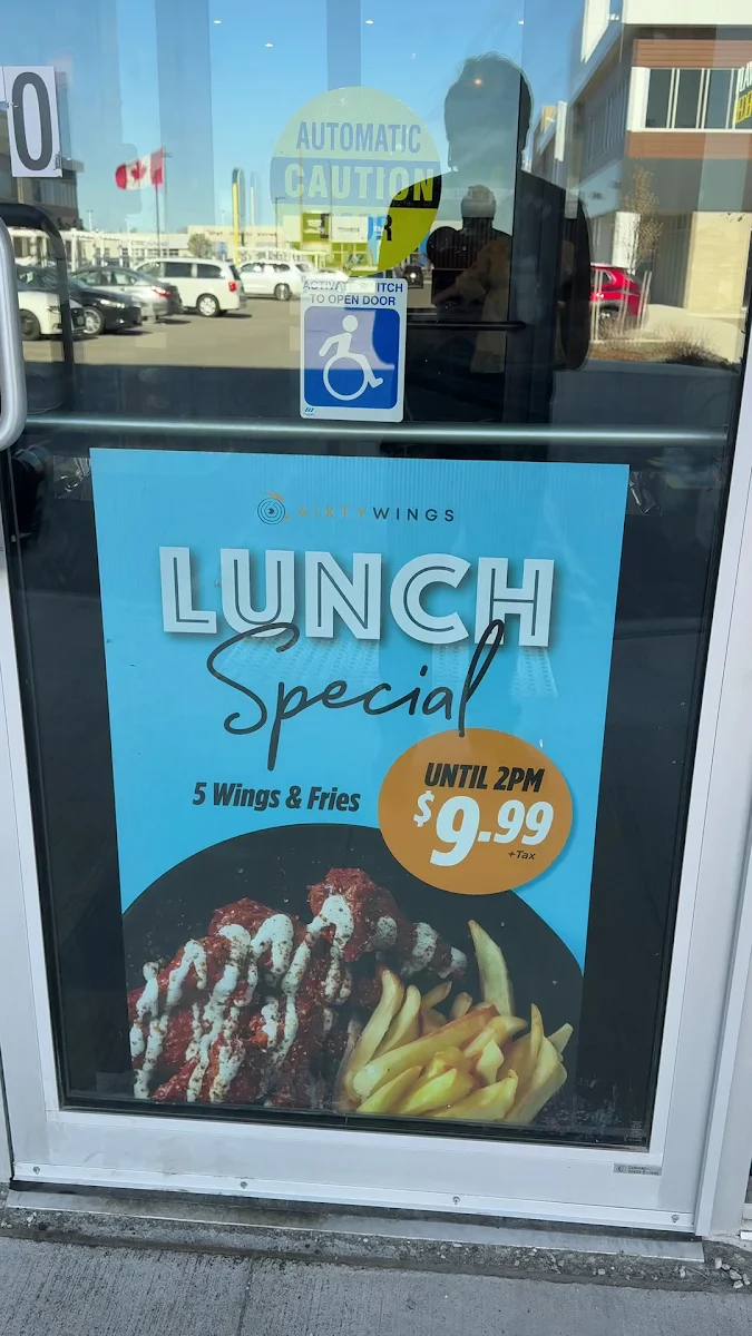 Menu, 6IXTY WINGS