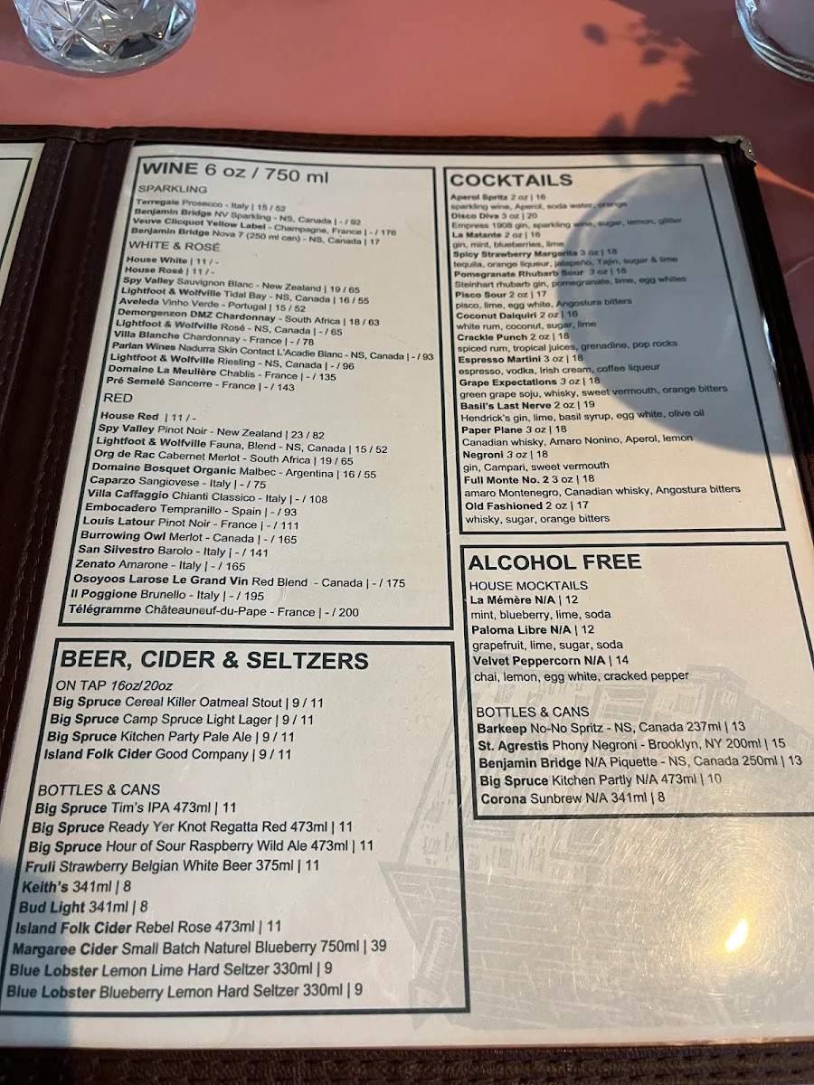 Menu photo 1